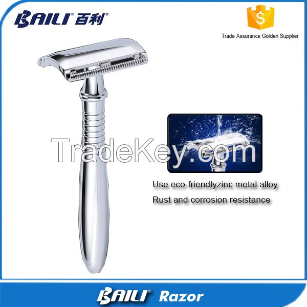 Classic wet shave double edge shaving razor