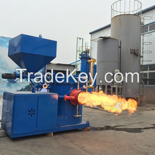 High-efficiency wood pellet burner