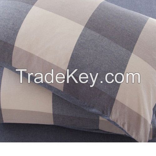 1.5m bedding set 4-piece with grid pattern