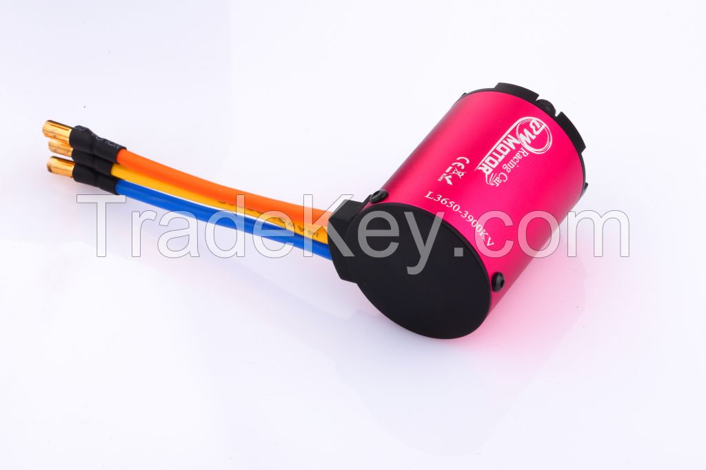 3650 4Poles 5550 kV Brushless Sensorless Motor for 1/10 RC on road/buggy