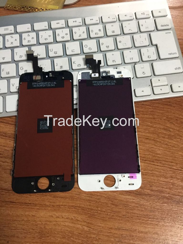 Best price LCD display digitizer assembly for iphone 5 lcd parts with