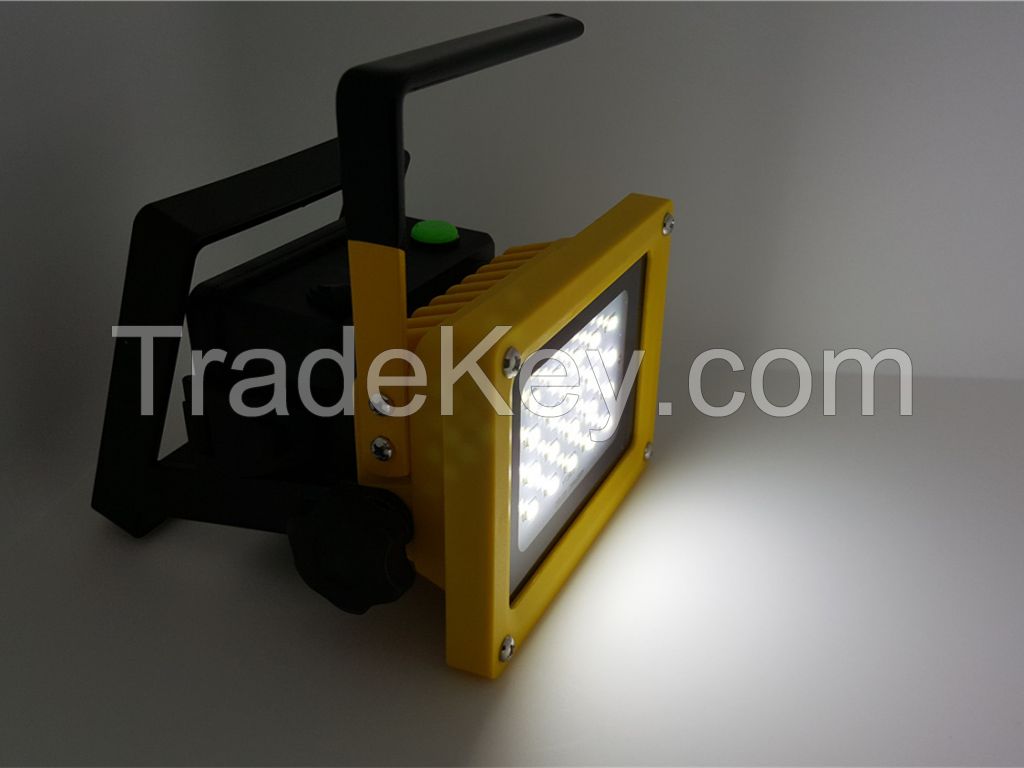 10W floodlights rechargeable portable LED Lamp outdoor Camping work with charger