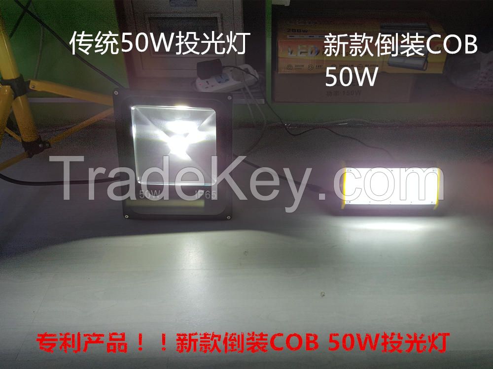 Led Linear floodlight lamp project 50w flipchip High quality 12v to 24v COB IP65