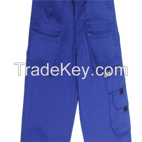 Customized Cotton Flat Waist Trousers