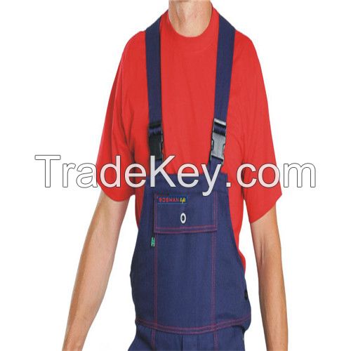 Polyester Cotton Suspender Trousers