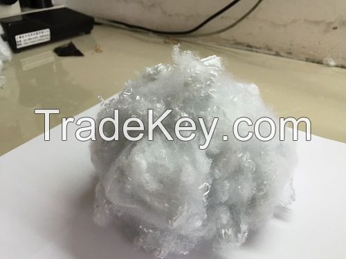 Spray-bonded fiber