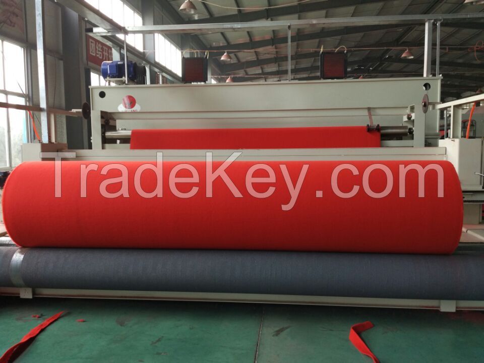 low price needle punch carpet widely used for exhibition