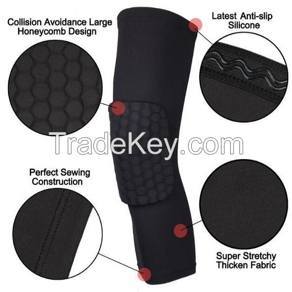 Strengthen Kneepad Honeycomb Pad Crashproof Antisli