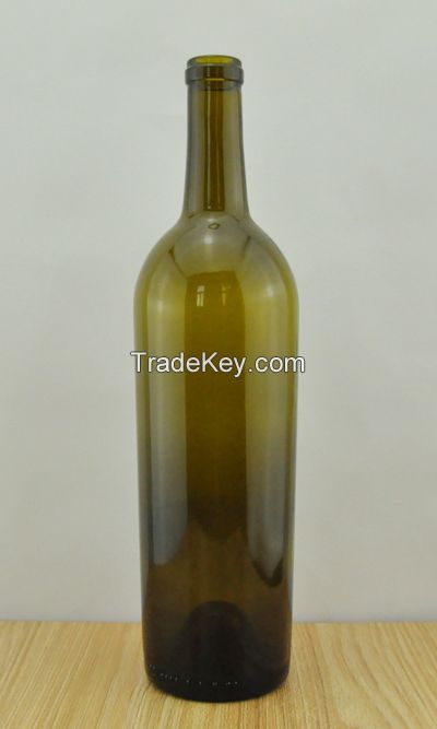 750ml Taper shape wine bottle