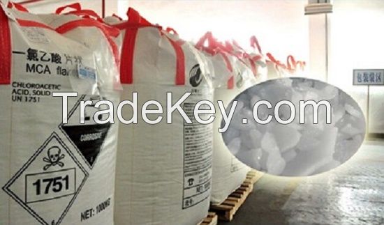 flakes Mono Chloroacetic Acid CAS NO.:79-11-8 99% mca