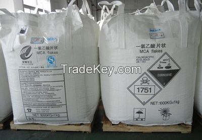 flakes Mono Chloroacetic Acid CAS NO.:79-11-8 99% mca