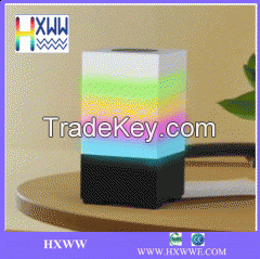 HXWW 2016 Newest Design Mini Wireless Bluetooth Speaker With Coloful LED Light 