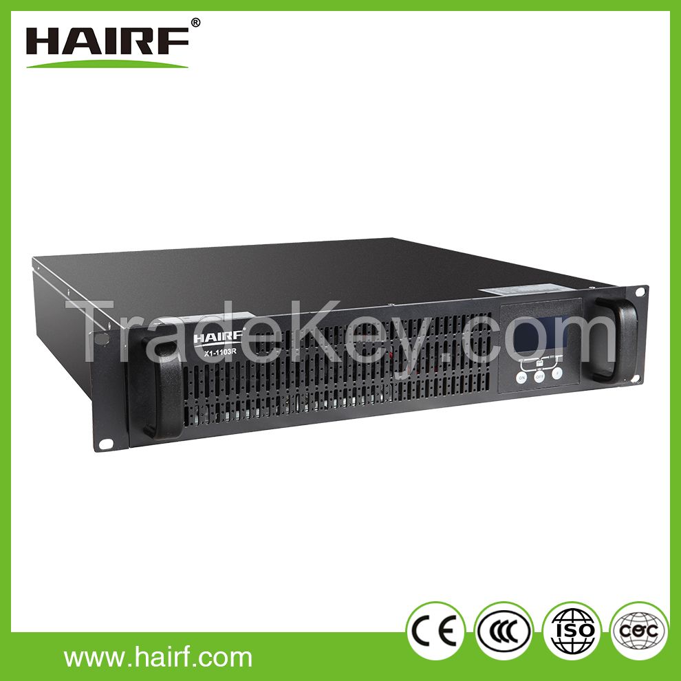 Hairf rack mount 1U uninterrupted power supply (UPS)