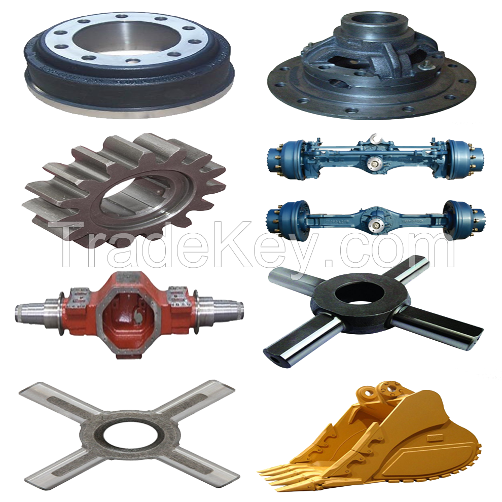 custom casting and forging machinery parts and auto parts 