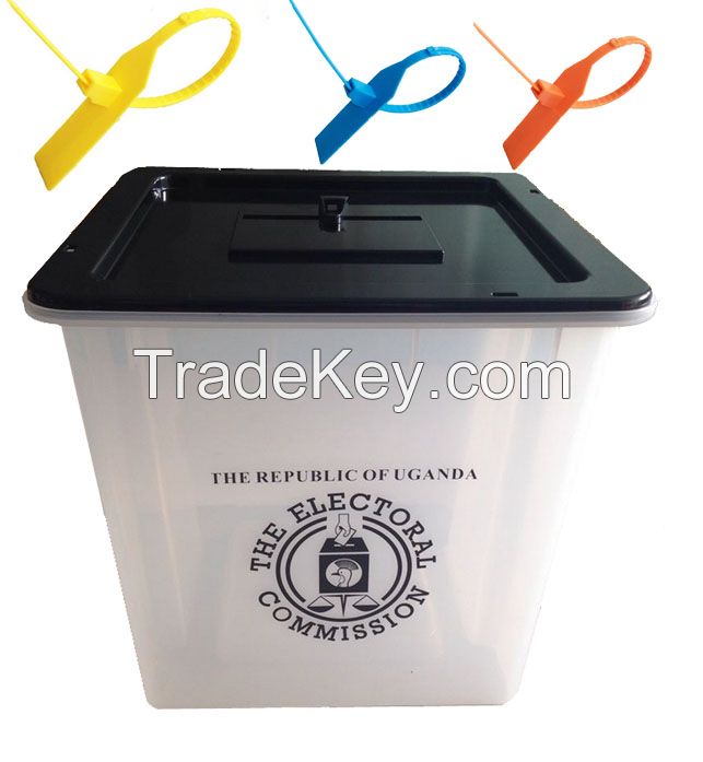 Corrugated plastic polling booth for Nigerial