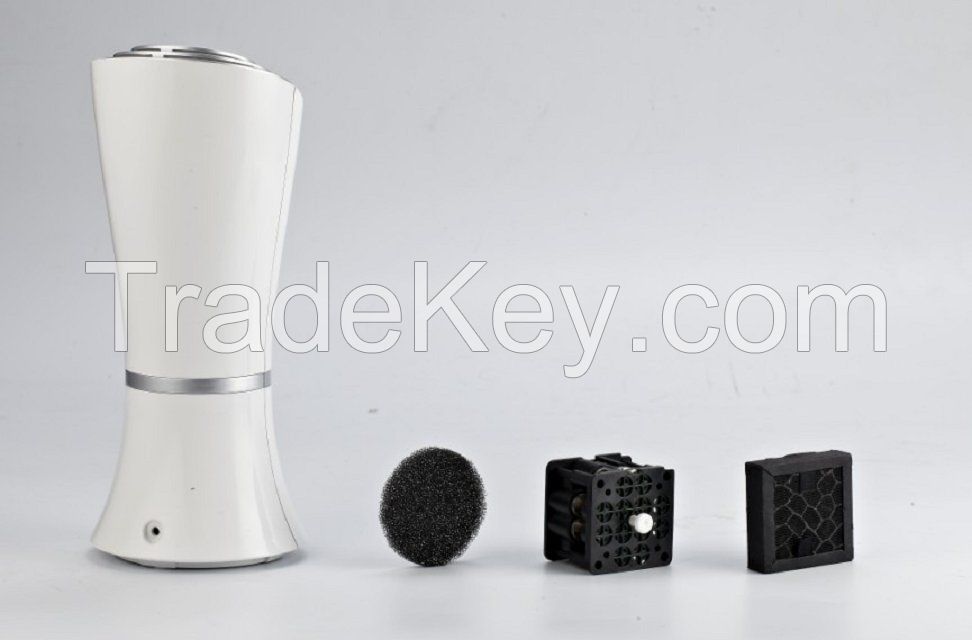 table standing ionizer air purifier with anion output 6 million pcs/cm3