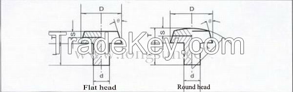 Silver Rivet Contacts Used for 12V/24V AC/DC Relays and Other Switches