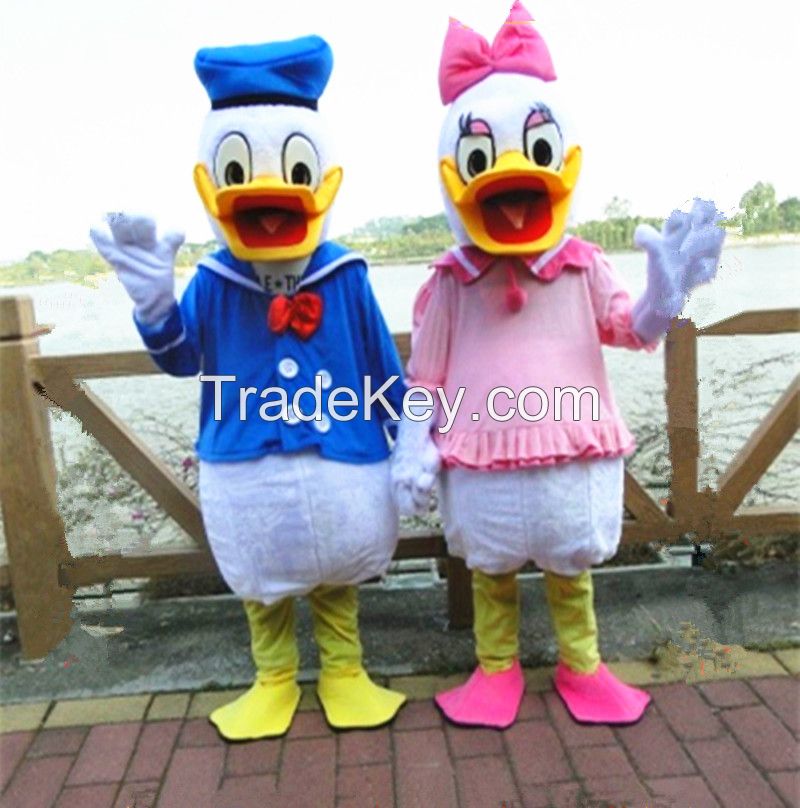 New Arrival Donald Duck Mascot Costume Carnival or Promotion Supply Adult Size Big Sale ..