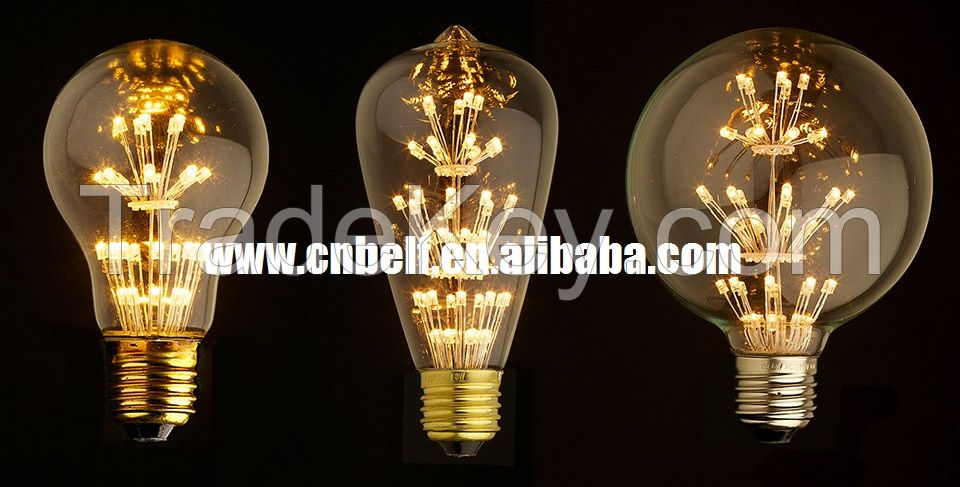 LED Filament Lamp/Flexible LED Bulb /Globe G80 G95 G125 4W 6W 8W CE