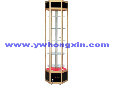 display cabinet with motor