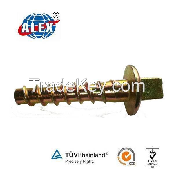 Factory price professional customized rail screw spike for track fastener