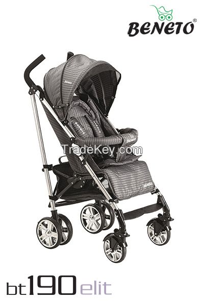 Beneto BT-190T Buggy Aluminum Travel System Baby Stroller