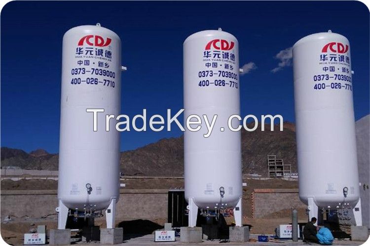 10M3 1.6Mpa cryogenic liquid O2 Ar N2 storage tank