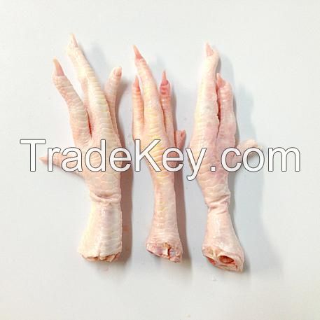 Processed Grade A Halal Chicken Feet Origin Brazil