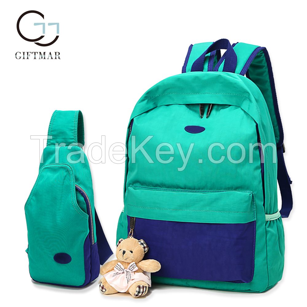 new bag polyester backpack water repellent shoulder outdoor backpack