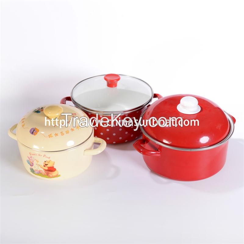 Sunboat Enamel Cookware Casserole Set 