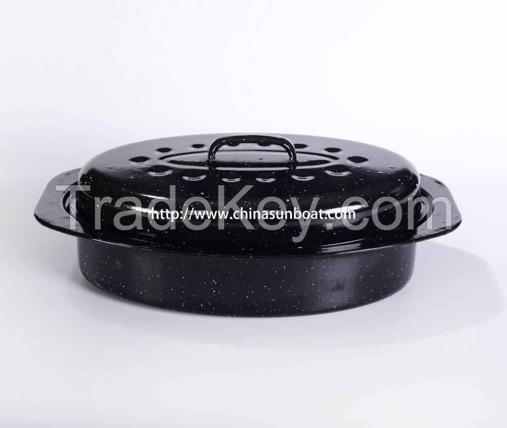 Enamel Oval Roaster Cookware Parts