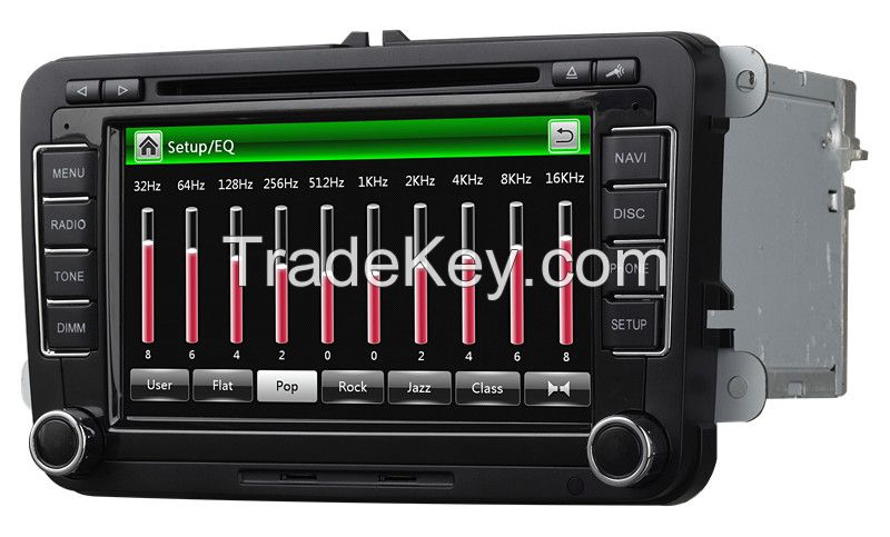 Autoradio player for Skoda fabia Octavia Roomster with RDS iPod bluetooth DVD SD USB mirror link function M-610