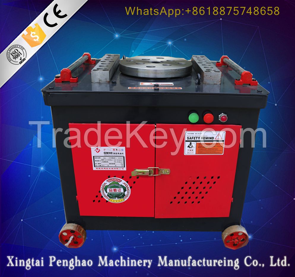 Direct factory price semi automatic rebar bending machine