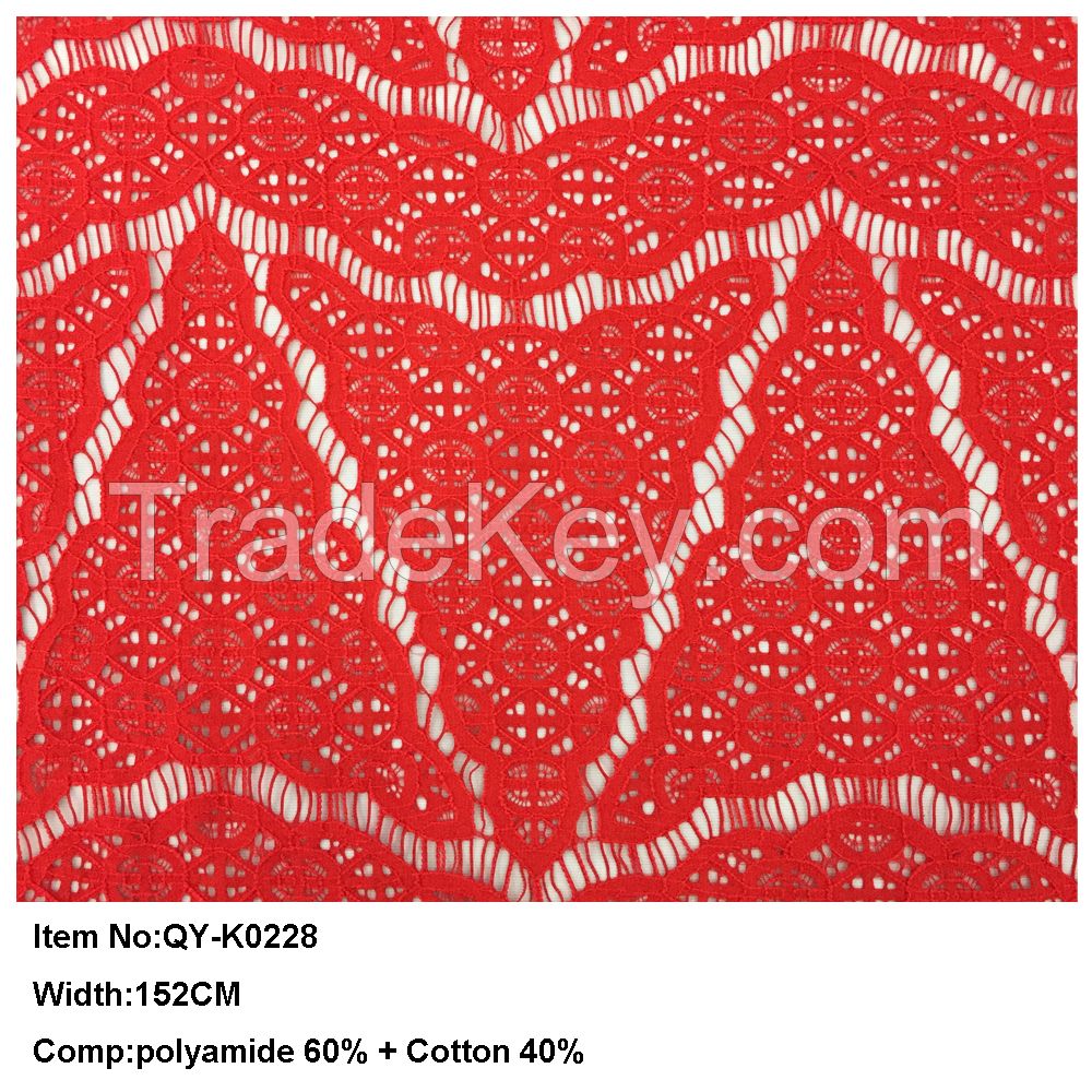 lace fabric for garment 