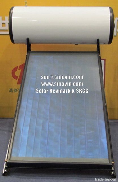 flat plate solar water heater