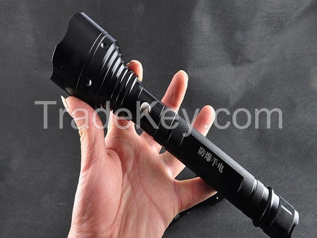 High power tactical led flashlight