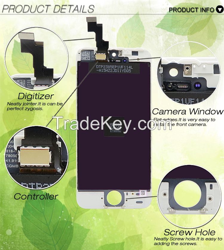 AAA Grade Replacement LCD Screen And Digitizer For iPhone 5s