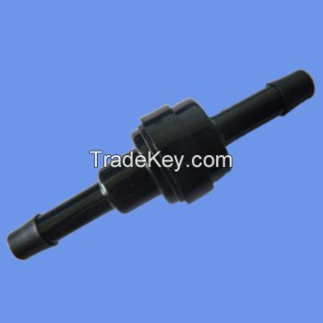 1/4&quot; PA66/Viton Plastic Fuel Check Valve /One Way Non Return Valve/Small Valve FCV1604AVDC benzine and fuels resistant