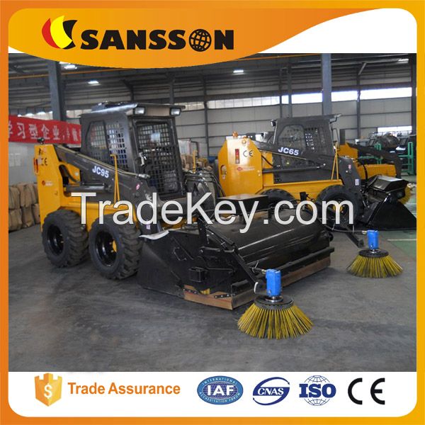 Sansson hot selling small 1 tons skid steering loaders