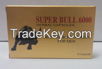 Super Bull 6000 Herbal Sexual Enhancement Pill