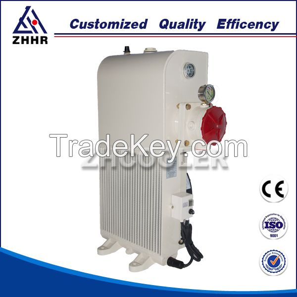 Aluminum plate fin oil cooler heat exchanger