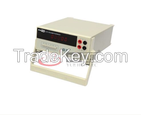 DC digital conductor resistance tester