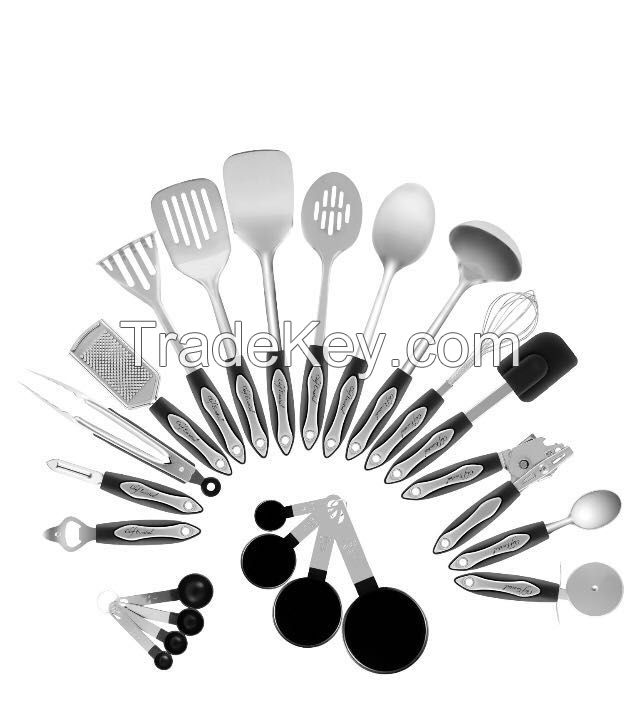 22 Piece kitchen utensil gadget tool set