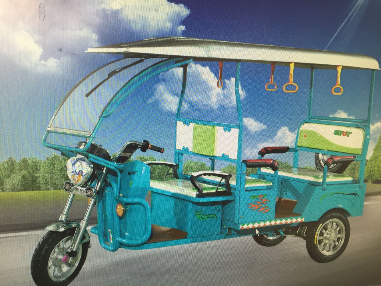 battery operated  electric tricycle  tuk tuk for hot sale 