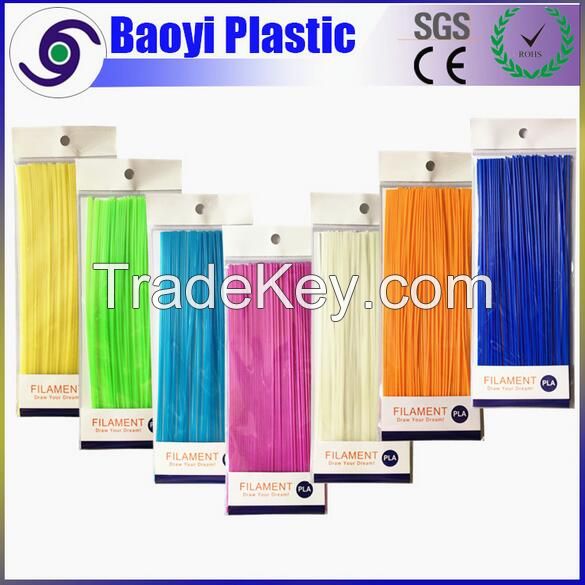 Eaby Amazon hot selling ABS PLA 1.75mm multicolor filament for 3D pen