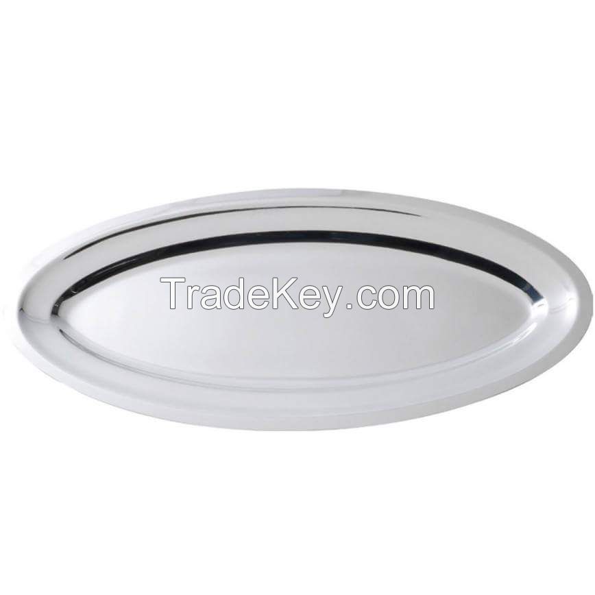 STAINLESS STEEL AROUND PLAIN SERVING  THAL