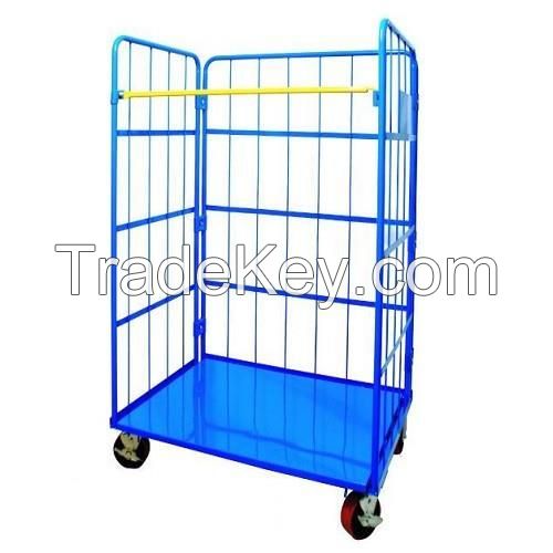 LOGISTIC BASKET PALLET TROLLEY RACK