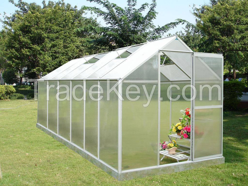 Glass sun room aluminum greenhouses Gardon rooms