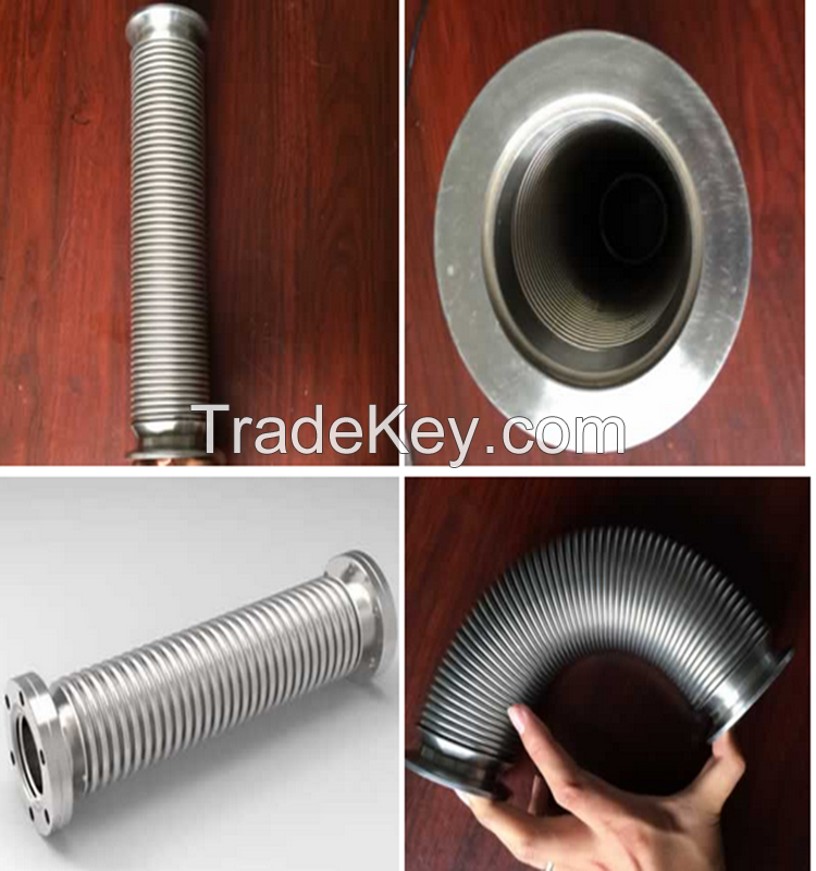 Corrugated flexible metal hose