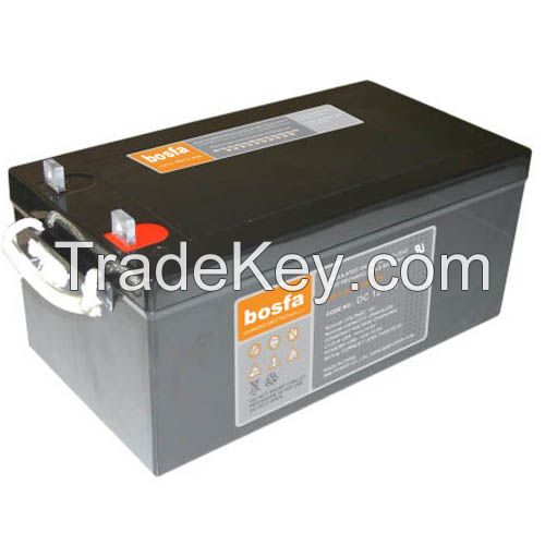 12V 250AH deep cycle battery DC12-250